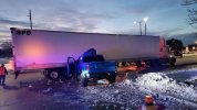 Ram 1500 TRX crashed into semi at the SHAP facility. (Metro Detroit News)..jpg