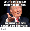 Donald Trump Snowflake D)'s fetal position Merry Christmas.png