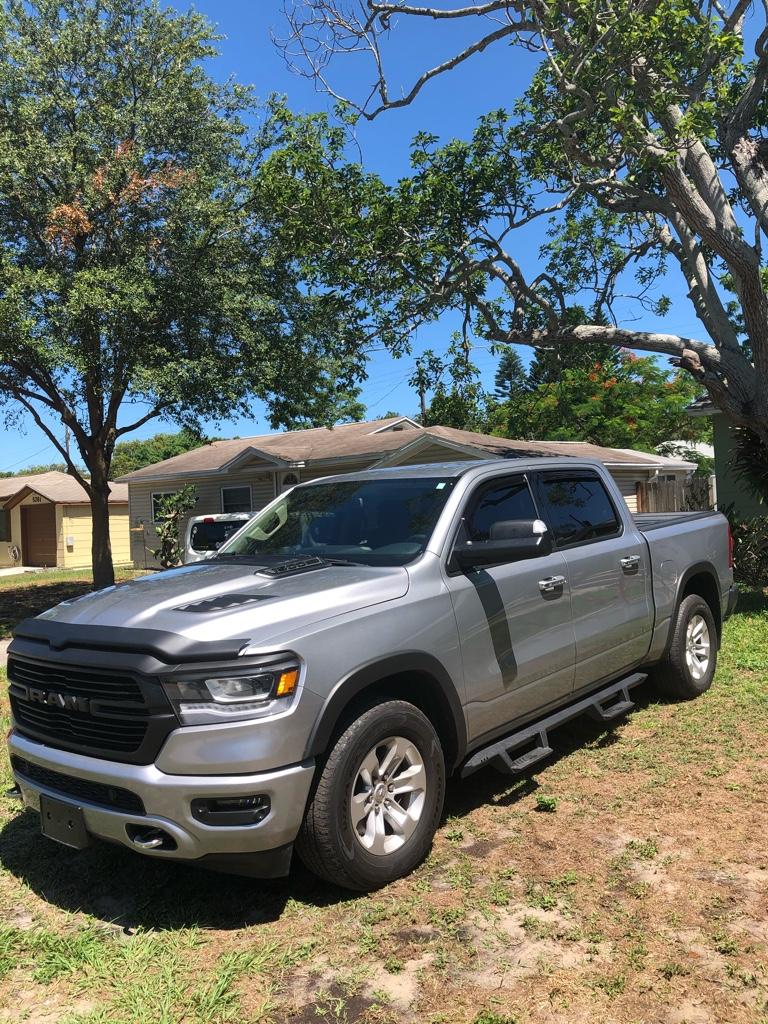 2019+ RAM Front Grill Chrome Delete - Laramie Trim — Luxe Auto Concepts