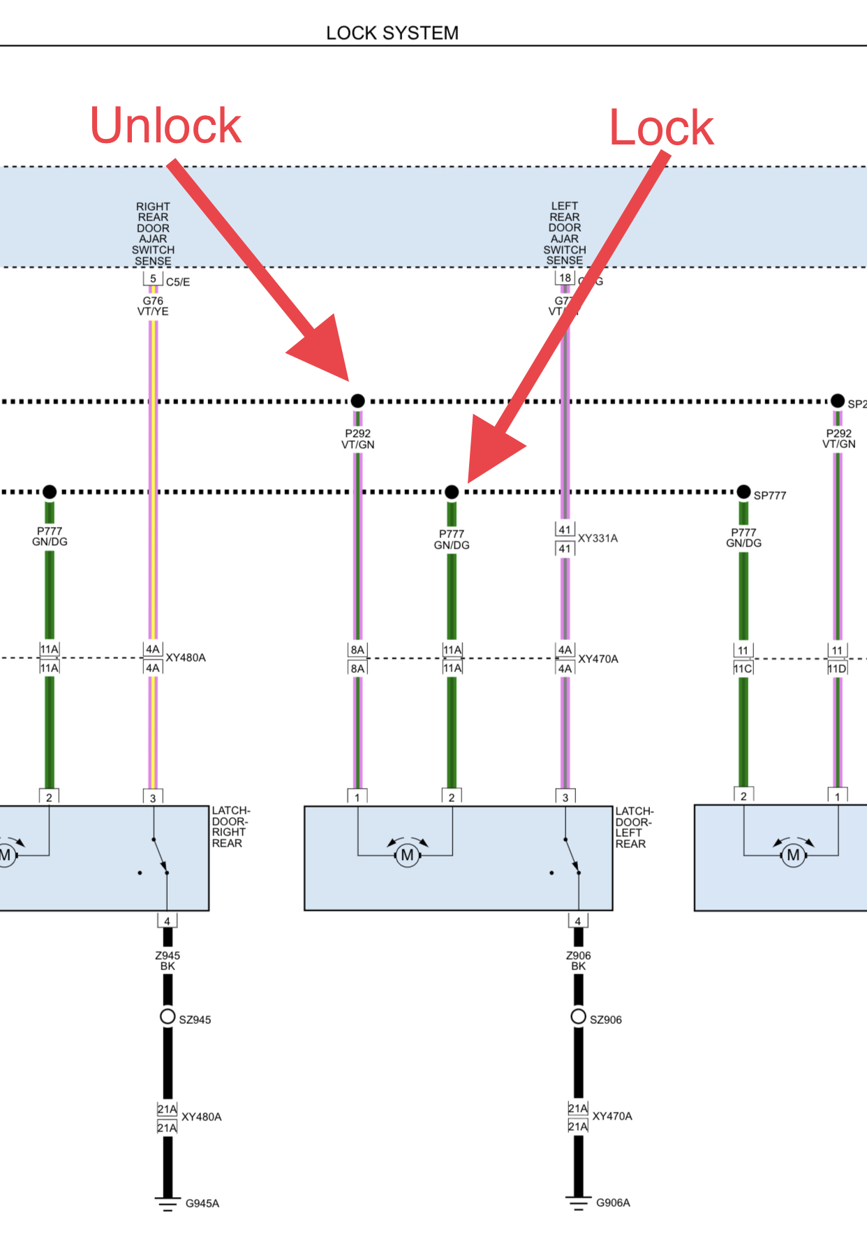 Tailgate Wiring Lock Unlock Need Some Help 5thgenrams Forums