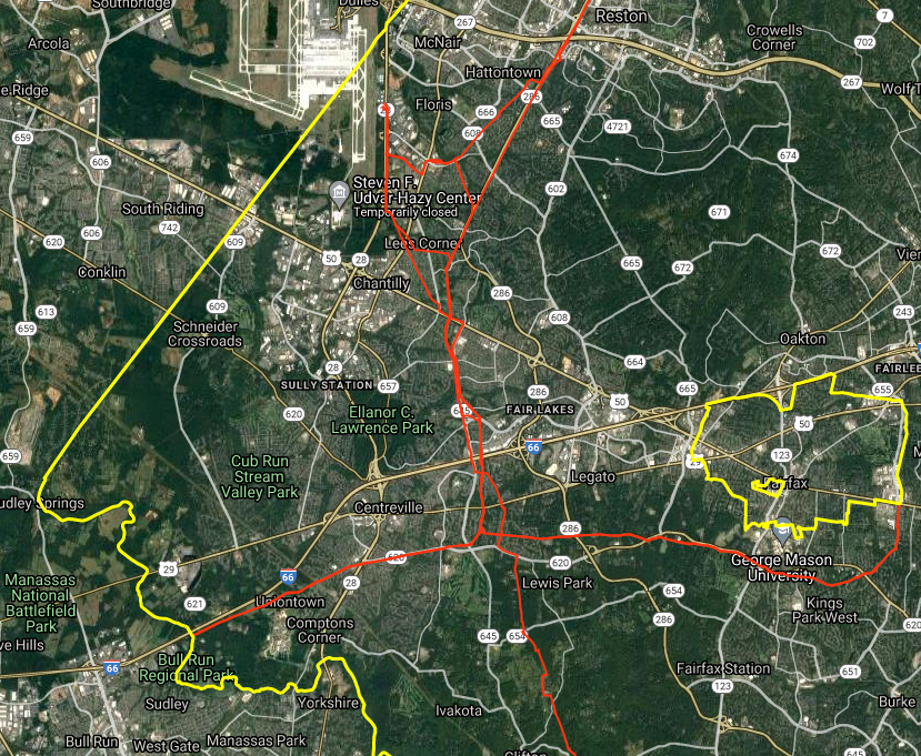 the Plantation Pipeline extends north from Newington to Dulles Internatinal Airport, and Colonial Pipeline can also deliver jet fuel to storage tanks along Route 28 there