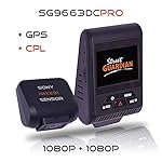 Street Guardian 2020 SG9663DCPRO Dual Channel Wi-Fi Dash Camera with 512GB Micro SD Card