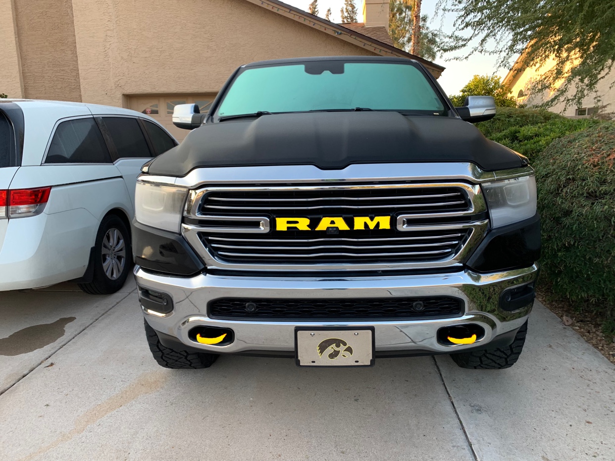 Added tow hooks on my sport bumper : r/ram_trucks