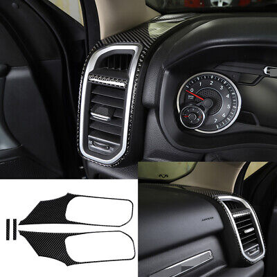 HTHE Center Console Steering Wheel Panel Cover Trim Sticker Compatible with  Dodge RAM 1500 2500 3500 2018-2023 Interior Accessories (ABS,Carbon Fiber