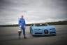 Bugatti tapped Le Mans champion Andy Wallace to test drive the Chiron's LEGO lookalike.