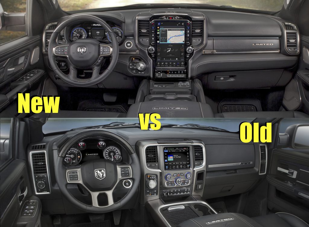 2019 Ram 1500 Interior Versus 2018
