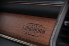 2019 Ram 1500 Laramie Longhorn – Wood and Wrapped Details: FCA photo