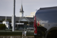 2019 Ram 1500 Kentucky Derby Edition bed graphic (FCA Photo)
