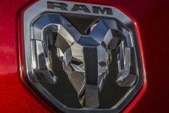 Restyled Ram badge, new for 2019