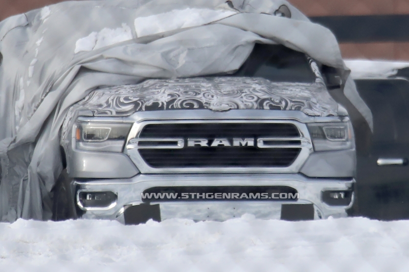 2019 Ram front end uncovered