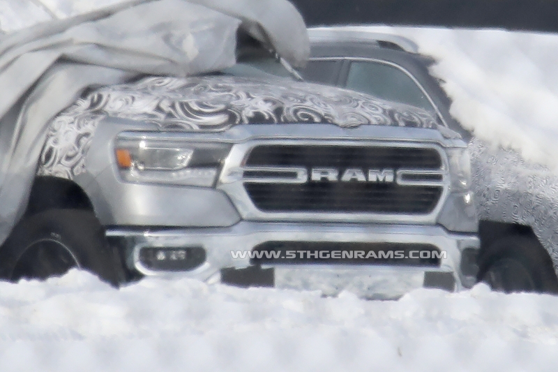 2019 Ram front end uncovered
