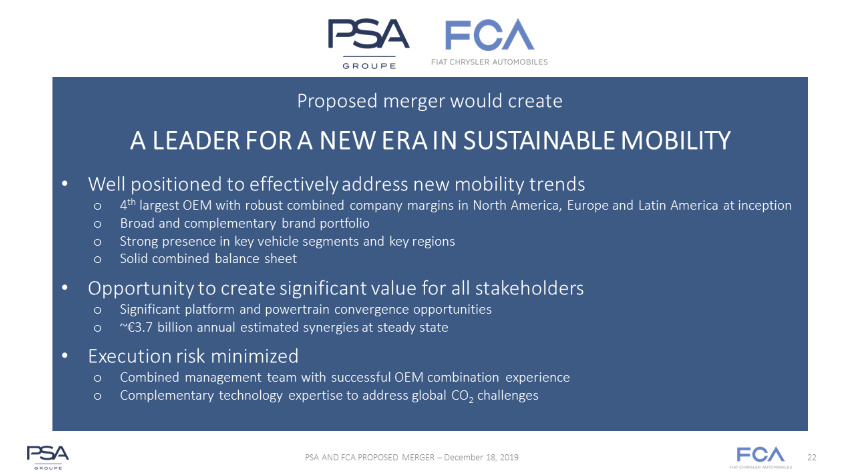 FCA & Groupe PSA, Have Agreed To A 50/50 Merger: - 5th Gen Rams